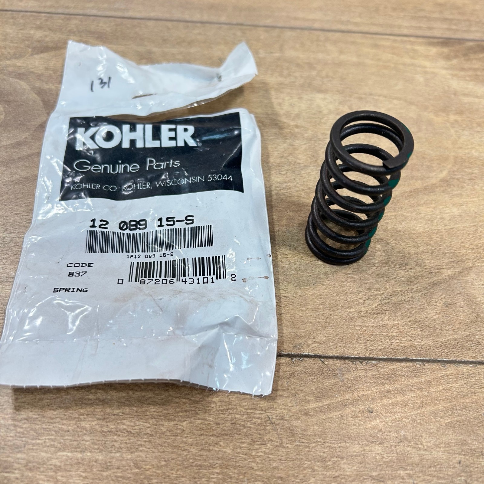 New KOHLER OEM NOS VALVE SPRING / 12 089 15-S