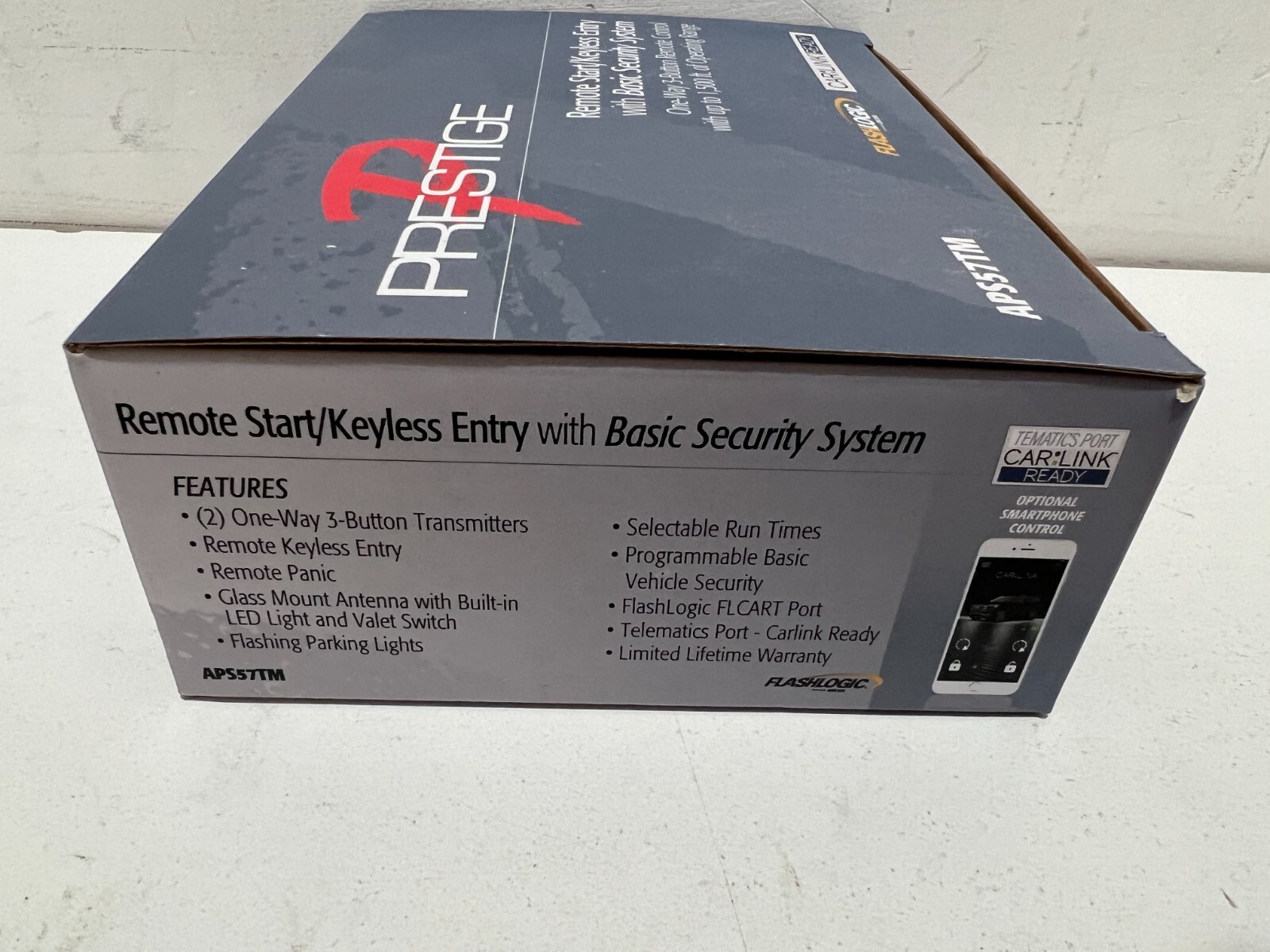 Prestige APS57TM One-Way Remote Start & Keyless Entry System Brand New Complete