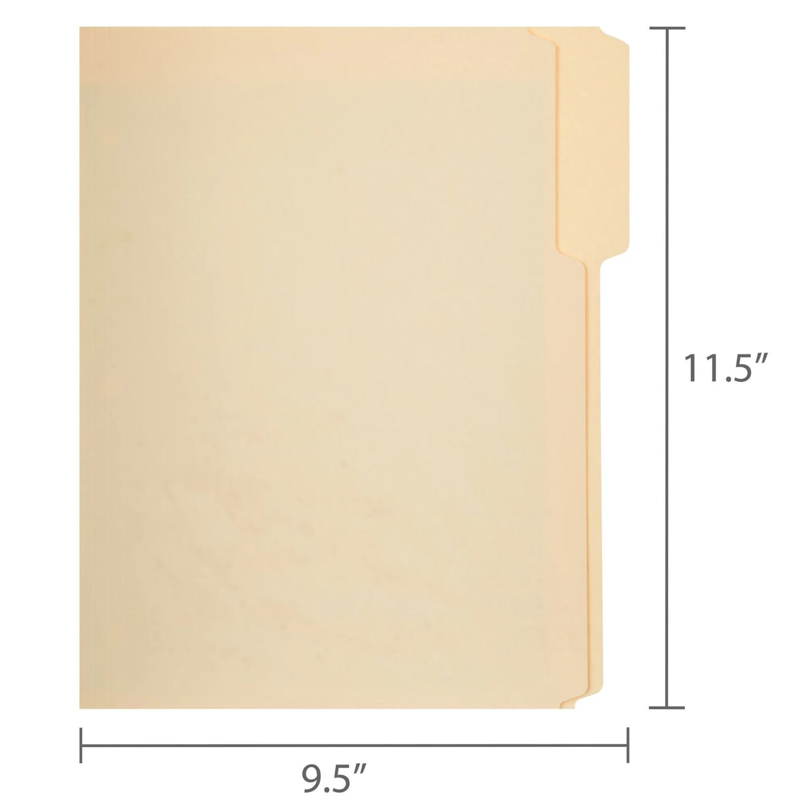 Pen+Gear File Folders, Letter, Manila, 1/3 Cut, 150 Count