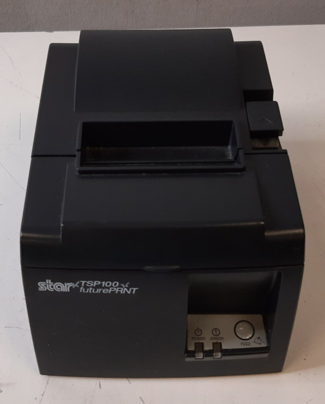 Star FuturePRNT TSP100 Thermal Receipt Printer USB Model - Power Tested