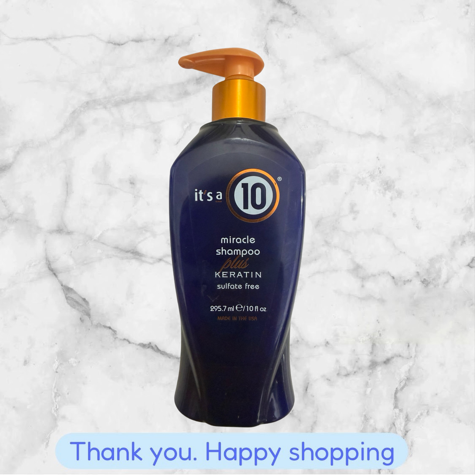 It's a 10 Miracle Plus KERATIN Shampoo 10 oz ORIGINAL NEW SHIPPING