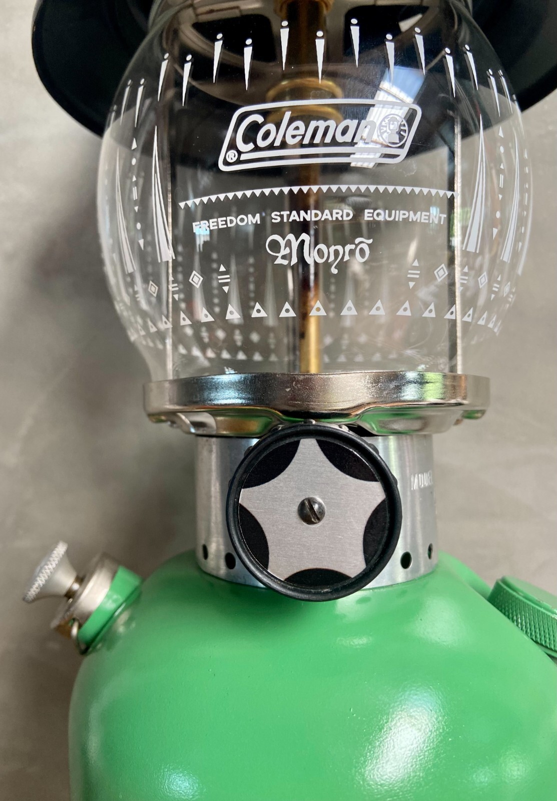Coleman Lantern Valve Wheel, Knob and Direction Disk (Reproduction )