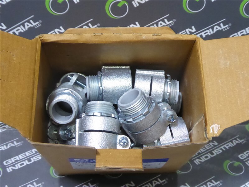 NEW Box of 20 Eaton Crouse-Hinds 1709 3/4" Conduit Squeeze Connectors