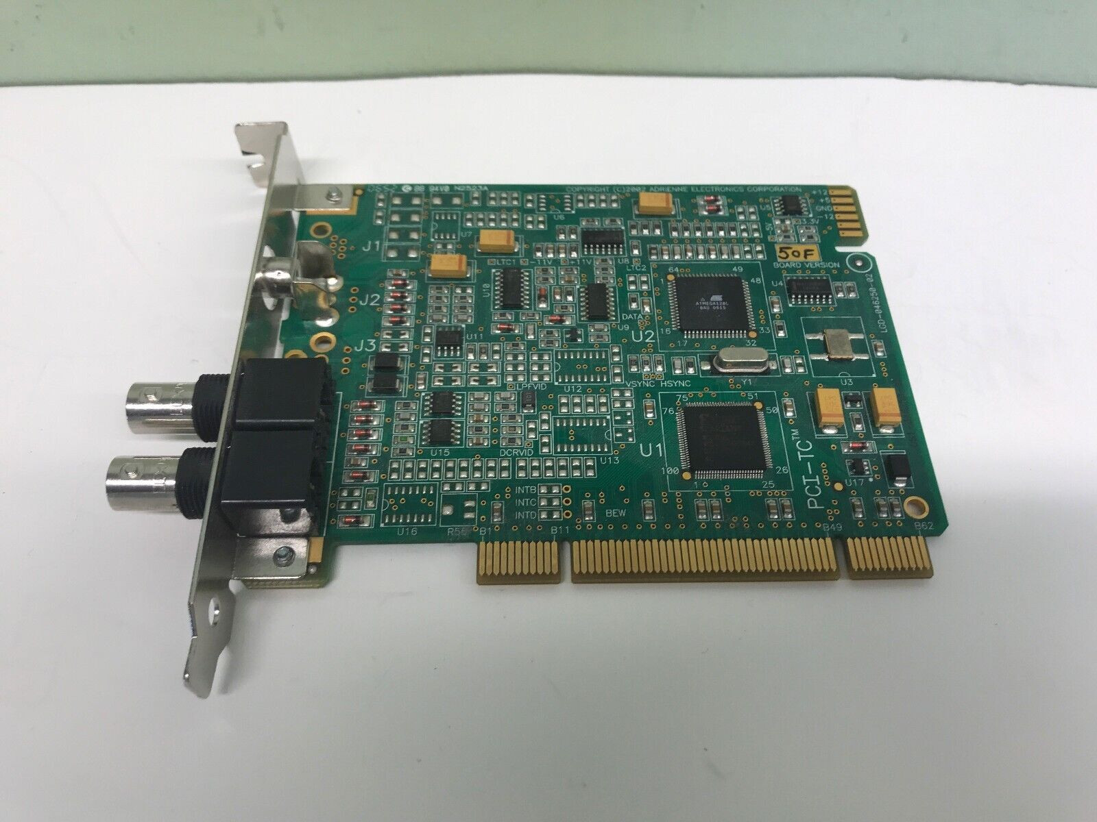 LGD-046250-02 ADRIENNE ELECTRONICS PCI-TC TIME CODE READER CARD 50F