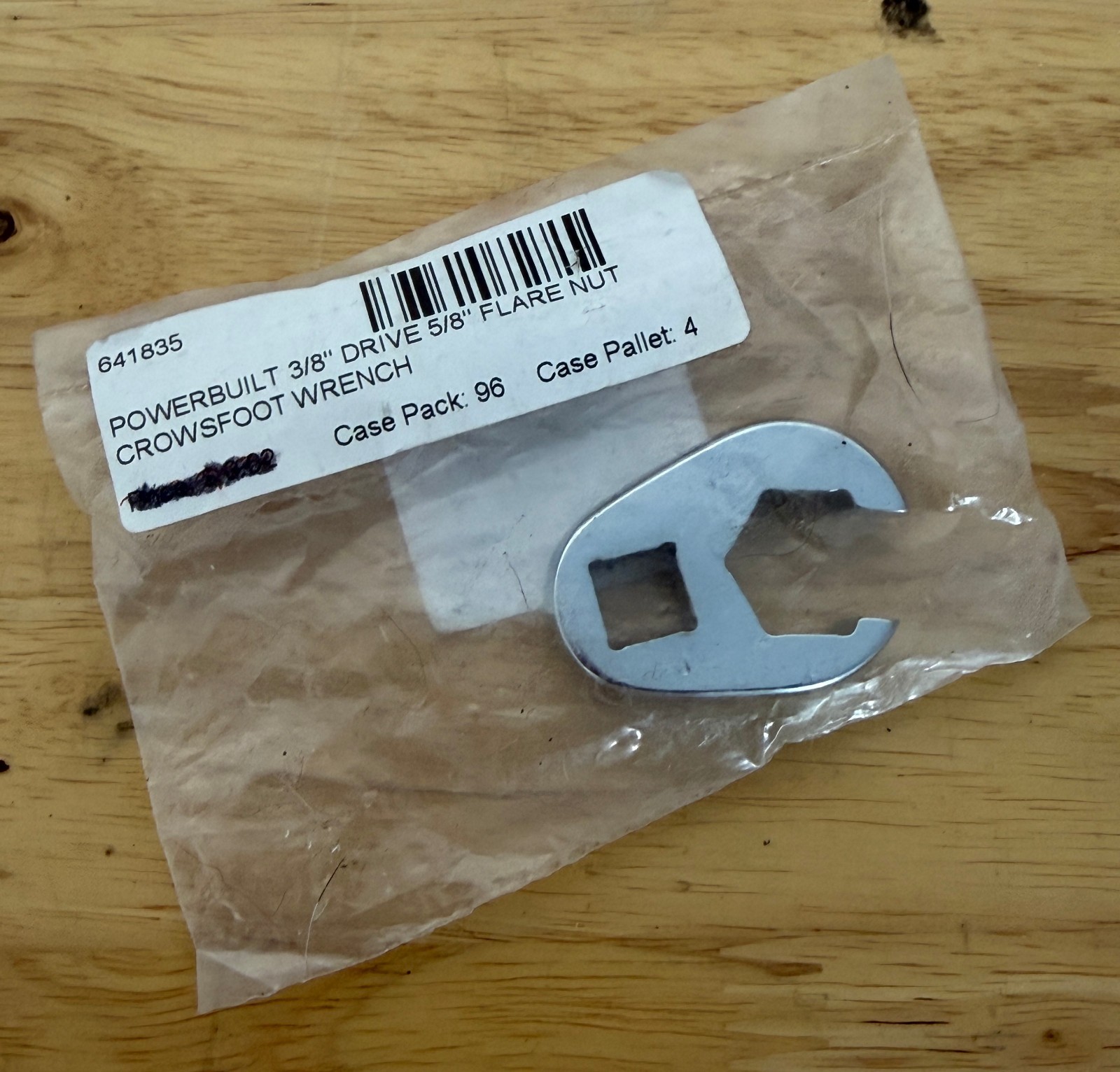 Powerbuilt 5/8" Flare Nut Crowsfoot Wrench - 3/8" Drive (641835)