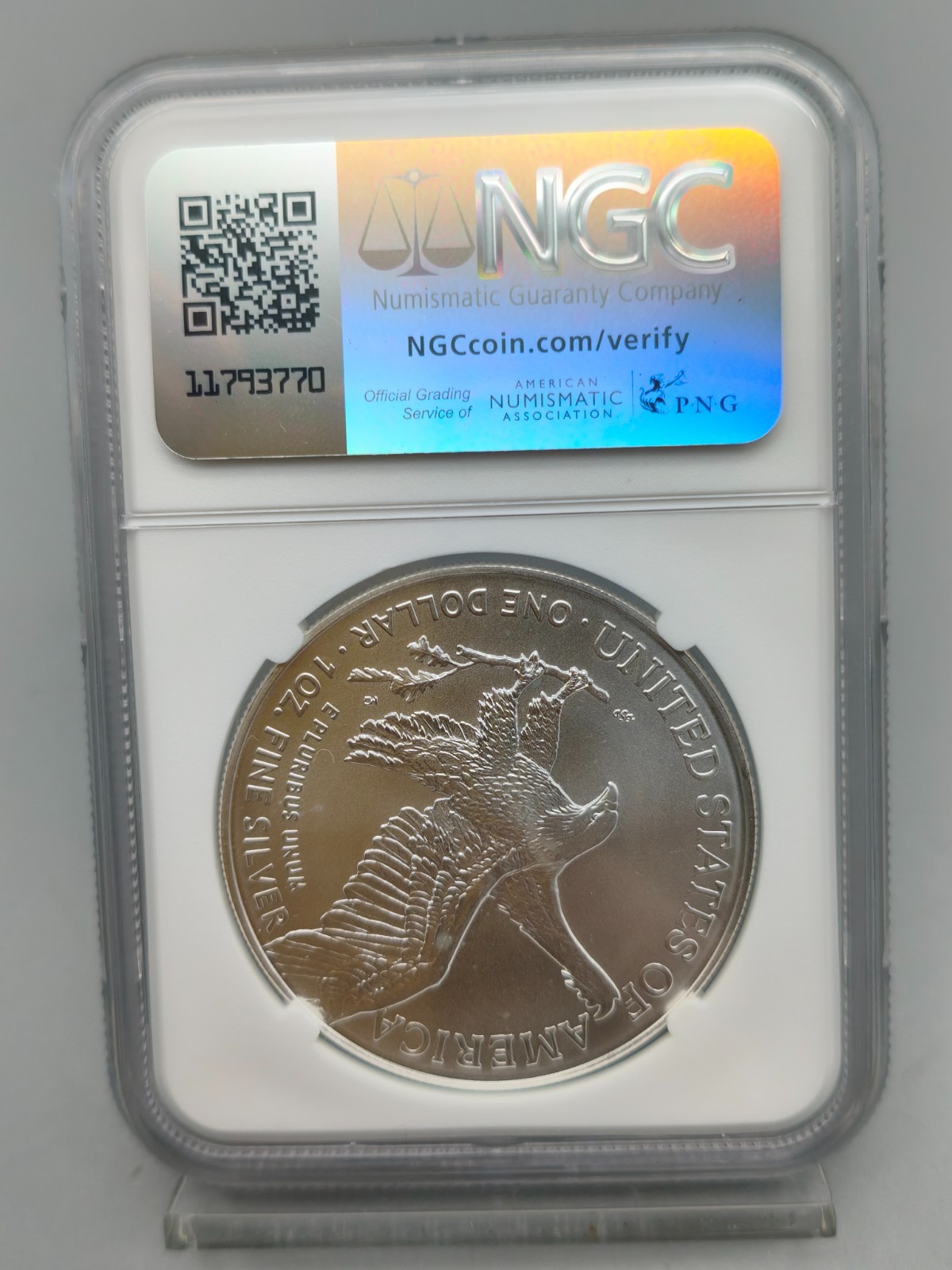 2025 American Silver Eagle NGC MS 70 Early Releases