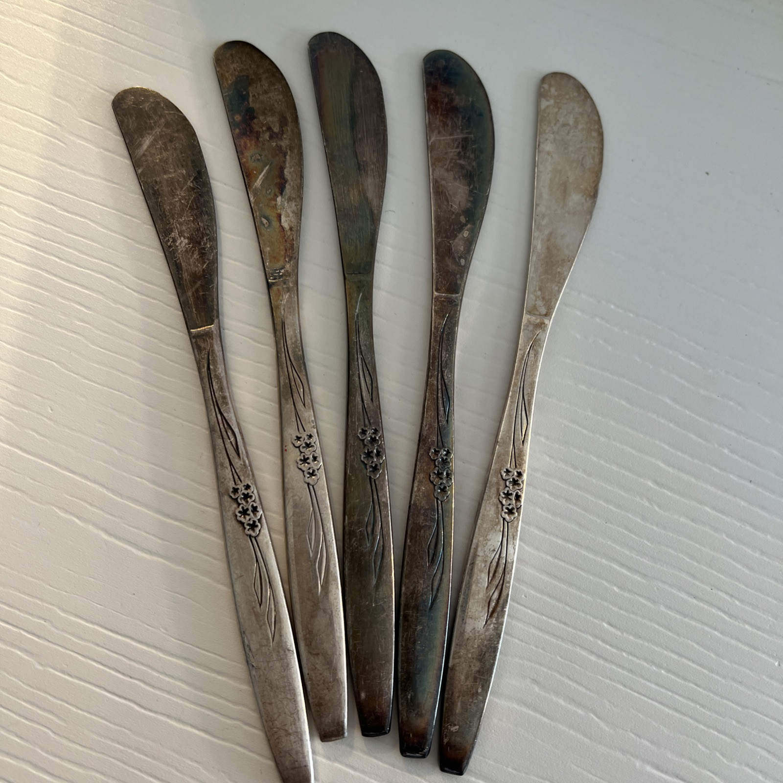 Enchantment Gentle Rose︱Butter Speader ︱Set of 5 Knives