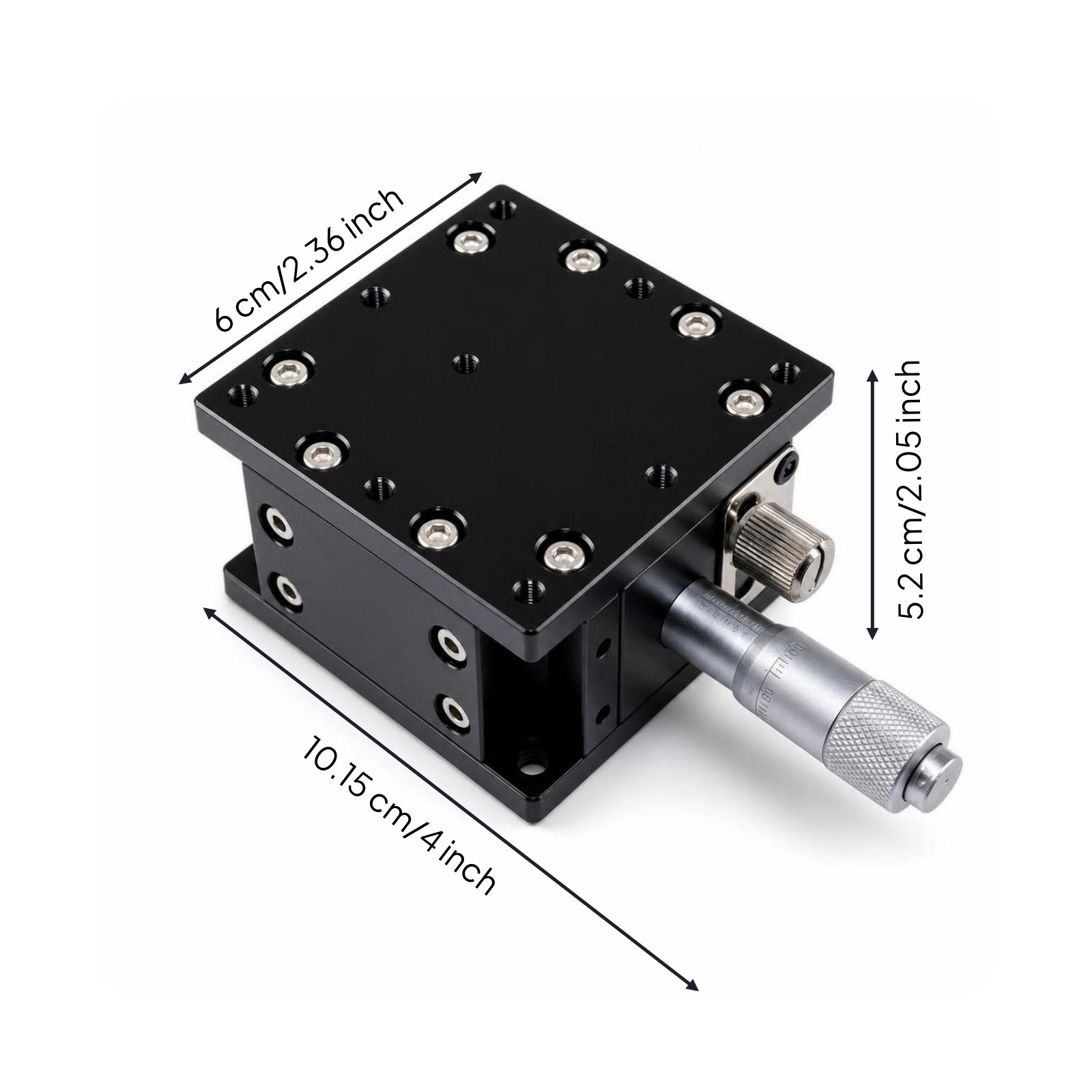 Manual Linear Movement Stage Fine Tuning Sliding Table Horizontal