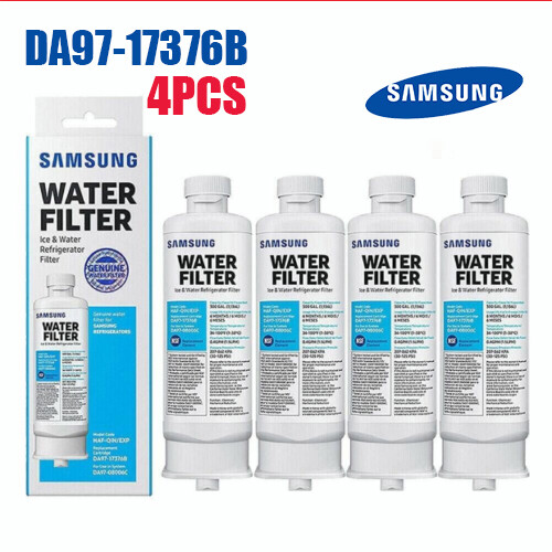 4 PACK Genuine Samsung DA97-17376B HAF-QIN/EXP REFRIGERATOR Water Filter Hot sal