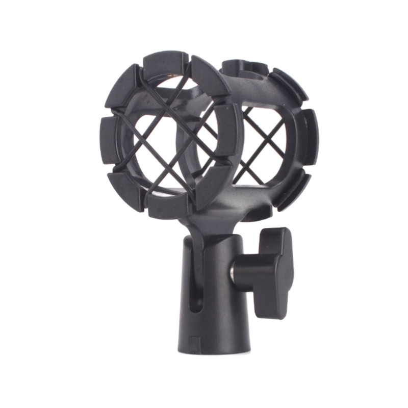 Handheld Condenser Microphone Shock Mount Clip Mic Holder Stand Professional