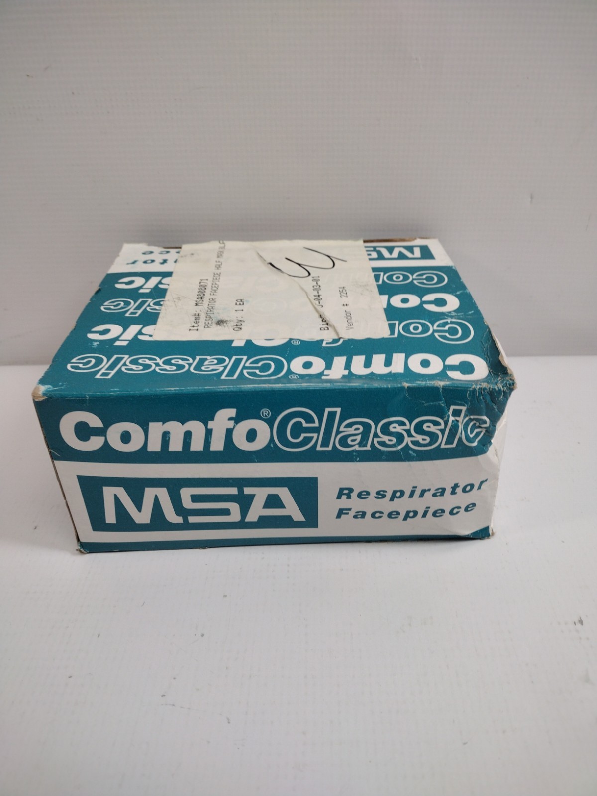 MSA 808071 Comfo Classic Respirator Mask Medium Black Silicone New