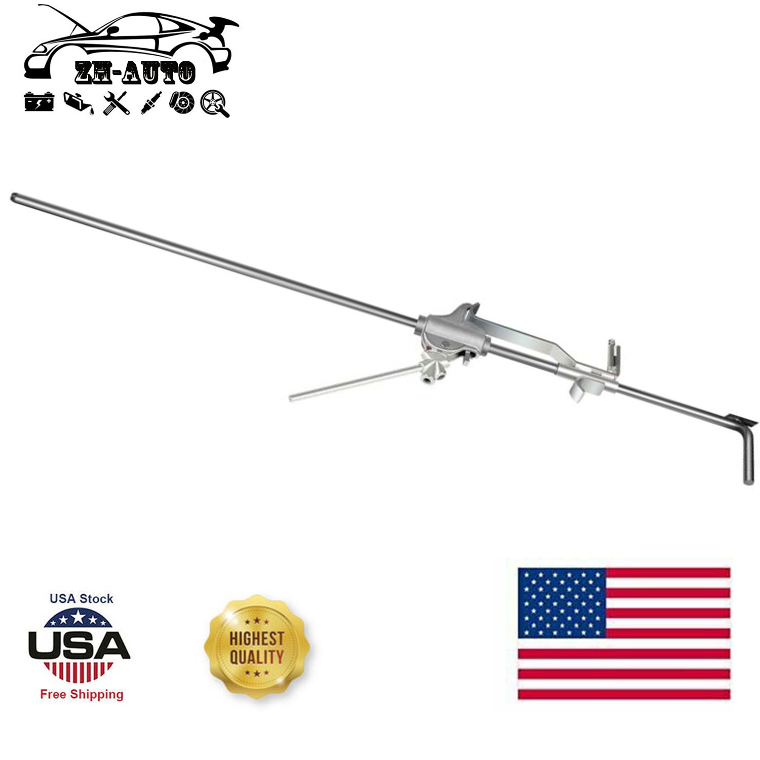 For Monkey-On-A-Stick Friction Jack Set 77043 Versatile Auto Body Repair Tool