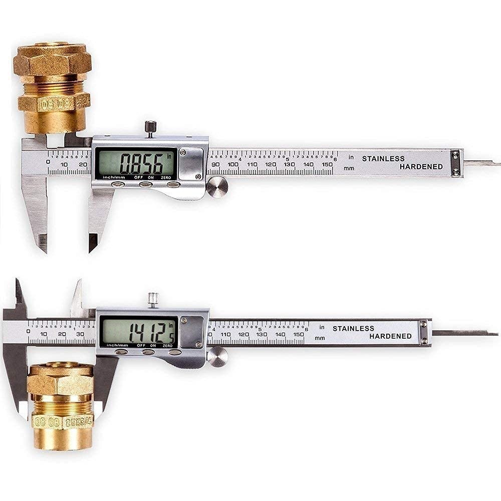 Auto-Off Feature Digital Caliper Inch Millimeter 150mm