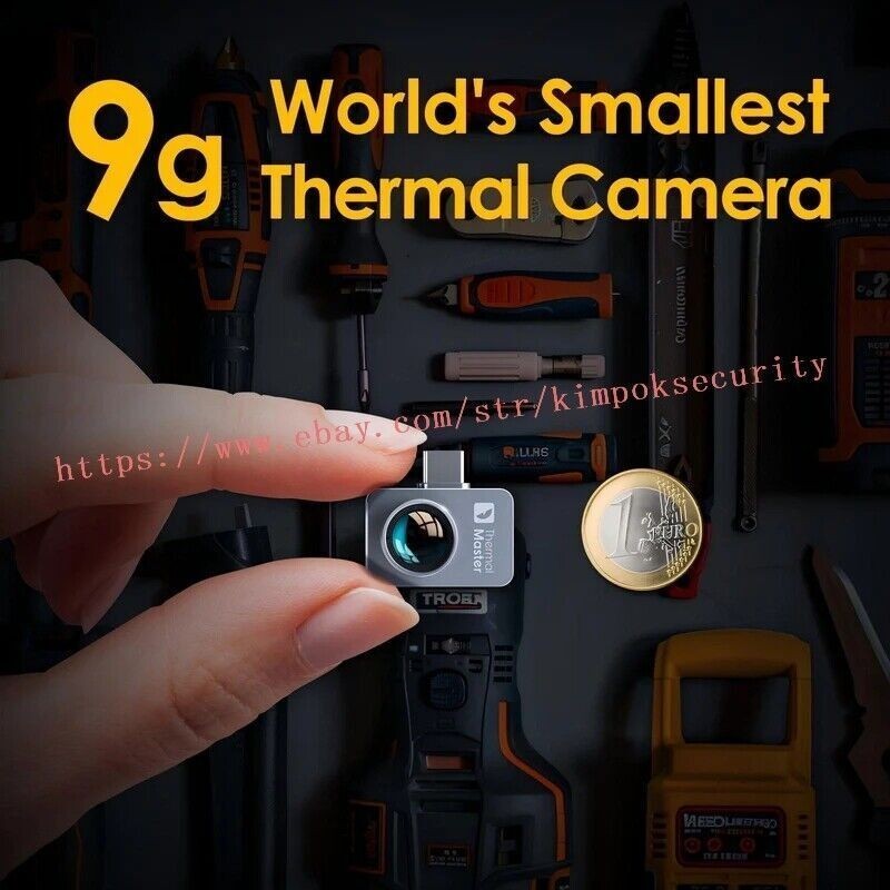 Thermal Master Thermal Camera for Android, P2 Pro Thermal Imager with Macro Lens