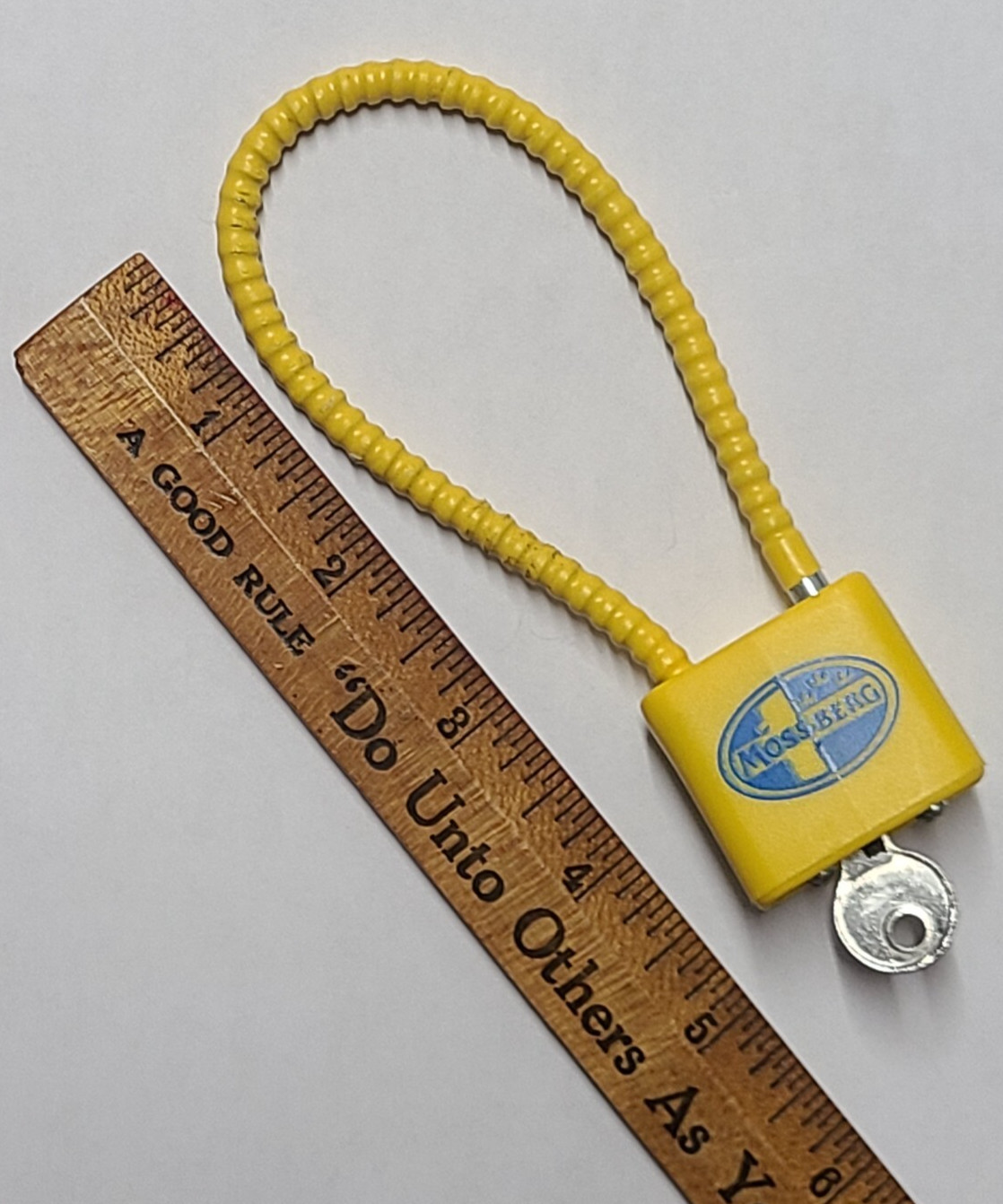 Mossberg Firearm/Gun Safety Cable Lock (w/1 Key & 8" Cable)