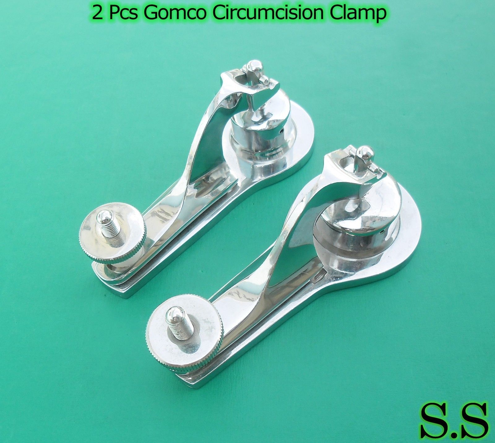 2 PCS Gomco Circumcision Clamp 2.9cm & 3.5cm Surgical Instruments