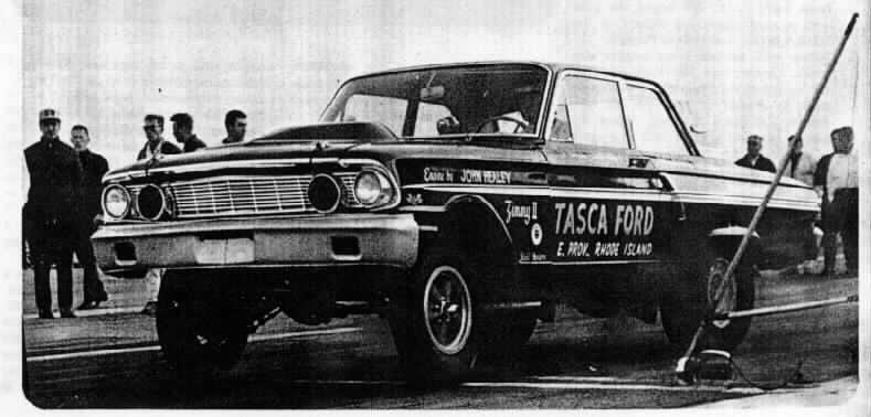Tasca Ford License Plate Frame - Thunderbolt Boss Mustang Drag Racing
