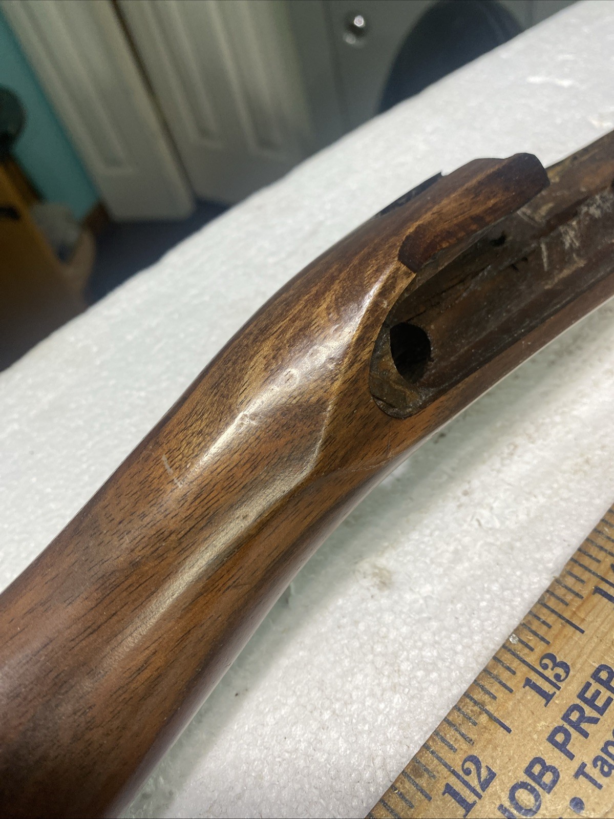 CVA Hawken Maple Muzzleloader Stock 1-0” Barrel Channel.