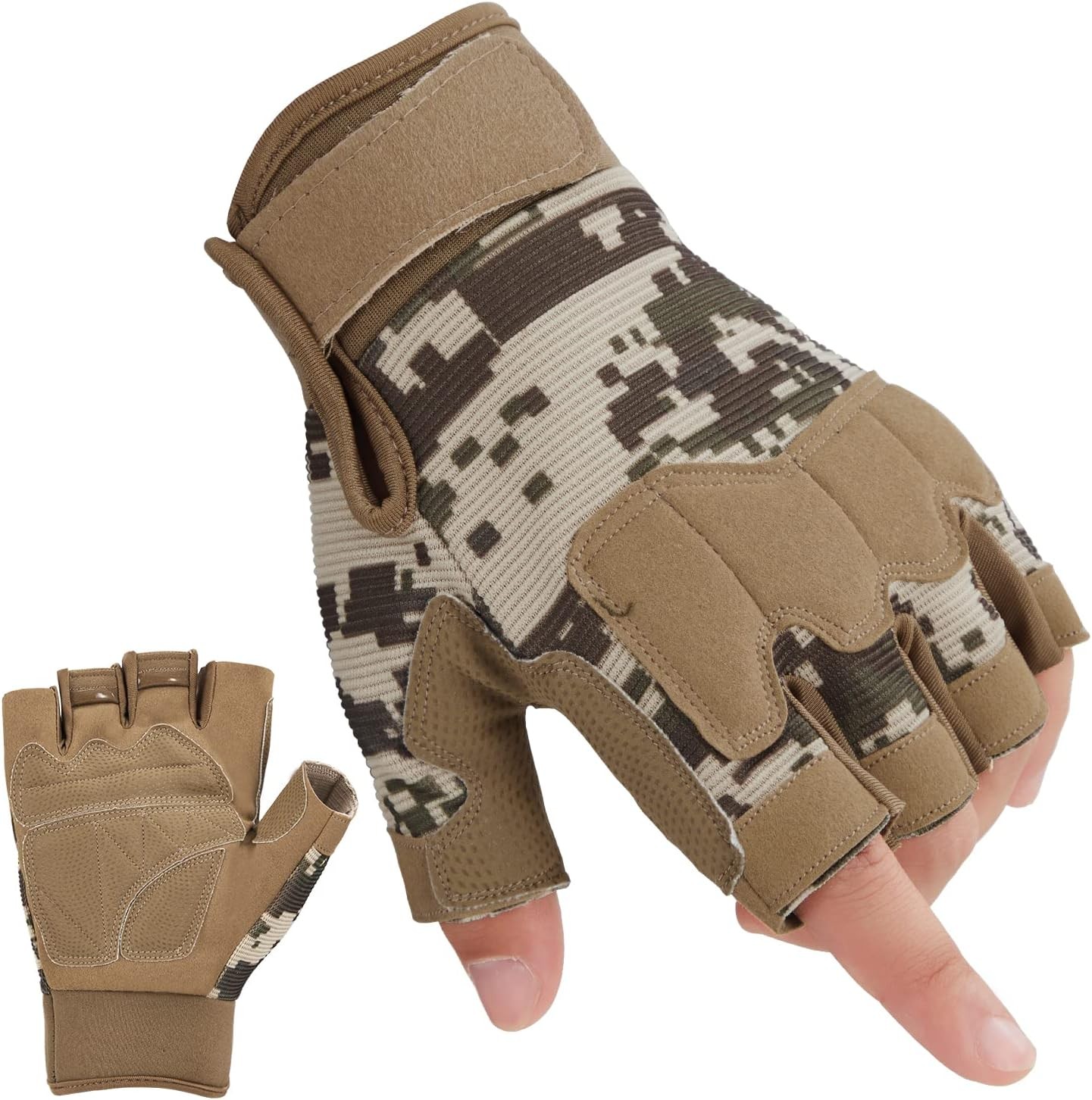 Weight Lifting Gym Gloves Anti Slip Padded Workout Gloves Hunting Cycling Gloves