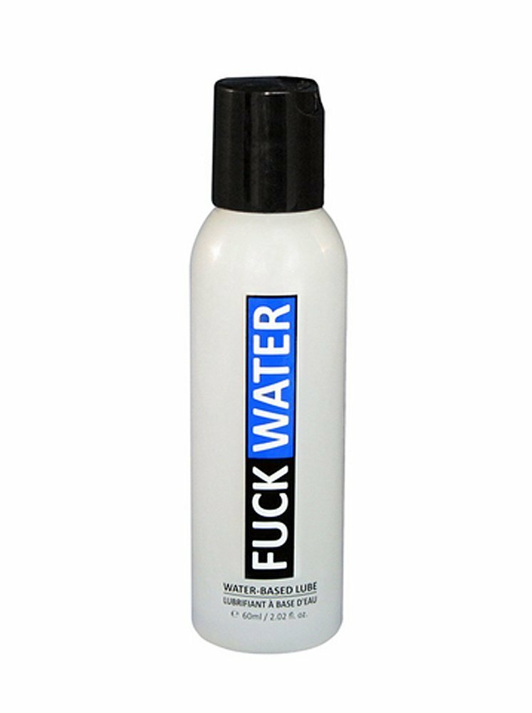 F Water Clear 2oz - Water-Based Personal Lubricant Lube
