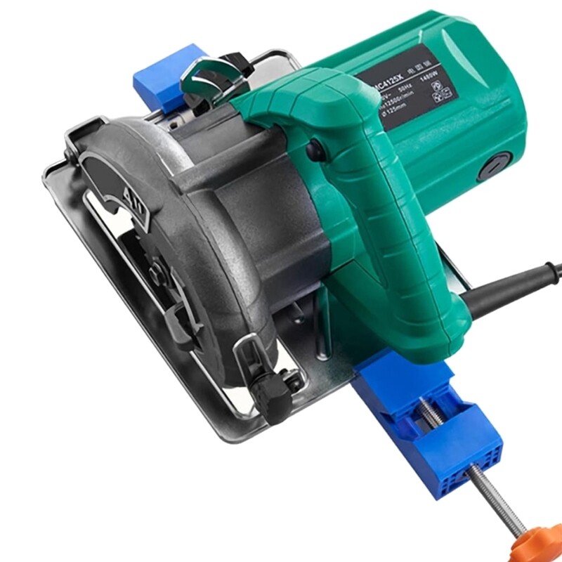 Circular Chainsaw Positioning Clamps Bidirectional Lock Design for Dustless