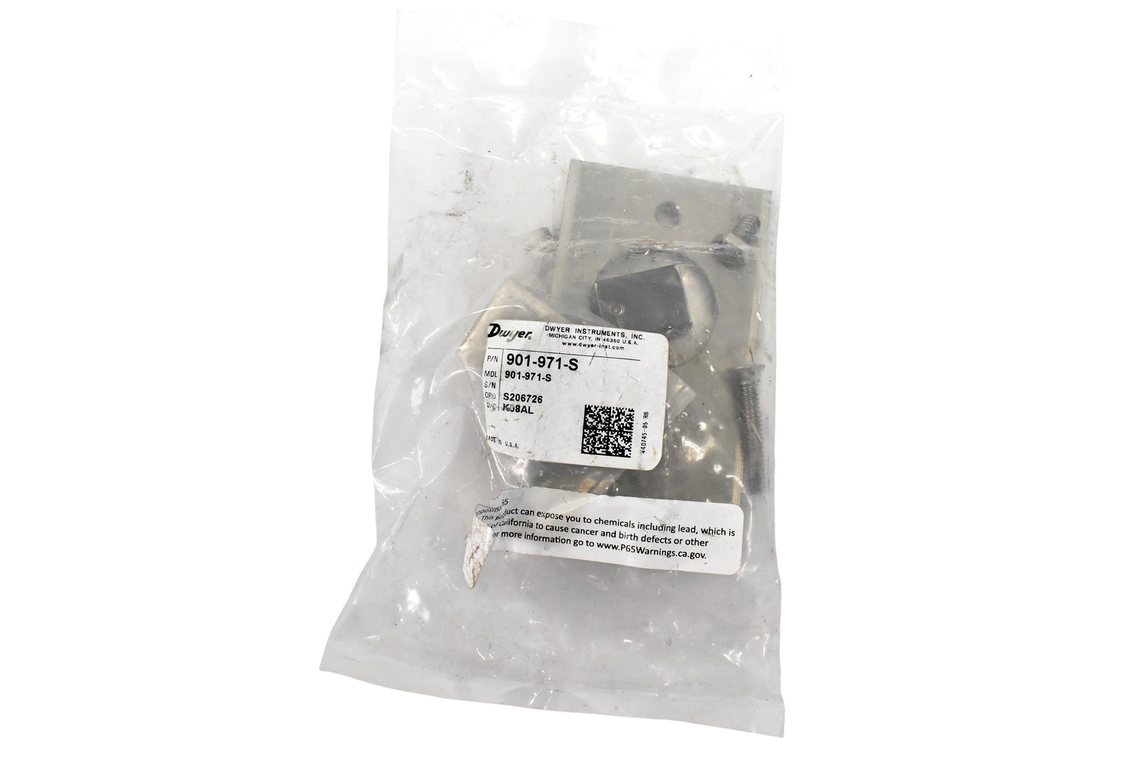 Dwyer 901-971-S MTG WORCESTER SERIES 44 1" BV New Sealed