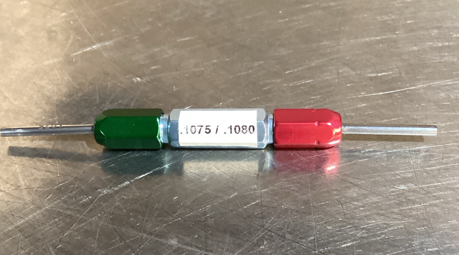 Vermont    Gage  Go No Go Pin Gauge       .1075 / .1080