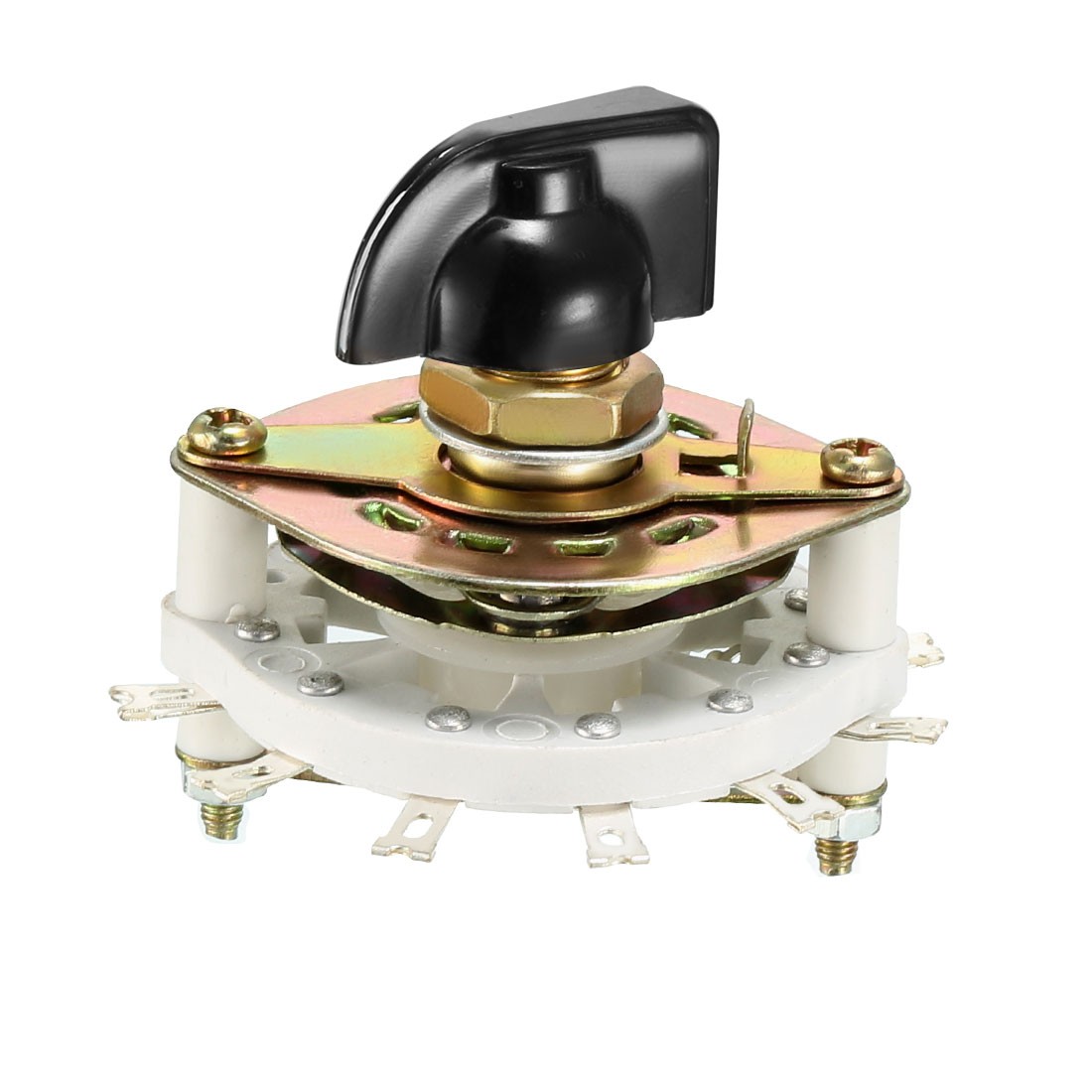 1P7T 1 Pole 7 Throw 1 Deck Band Channel Rotary Switch Selector and Plastic Knob
