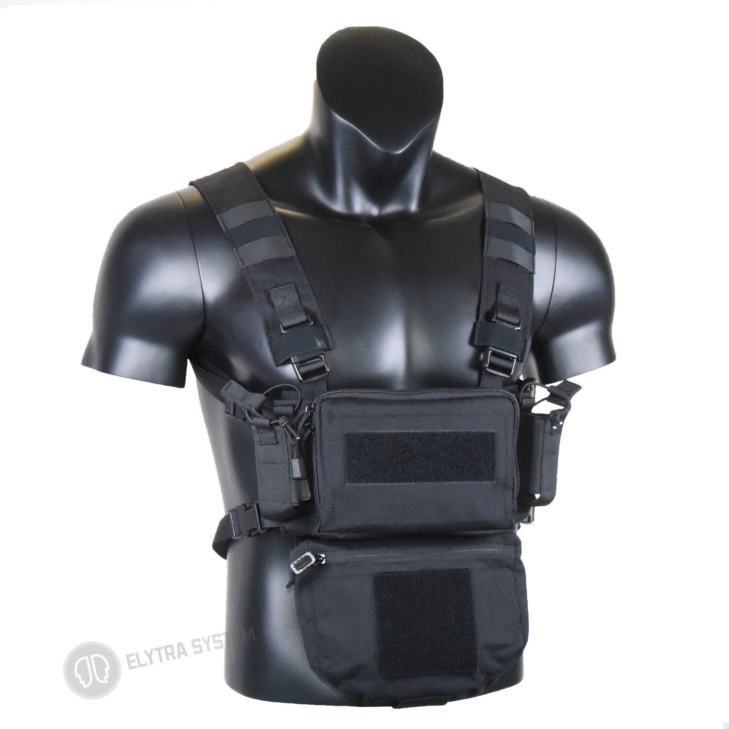 Classic D3 Style Tactical Gear Chest Rig Set with Dangler Pouch
