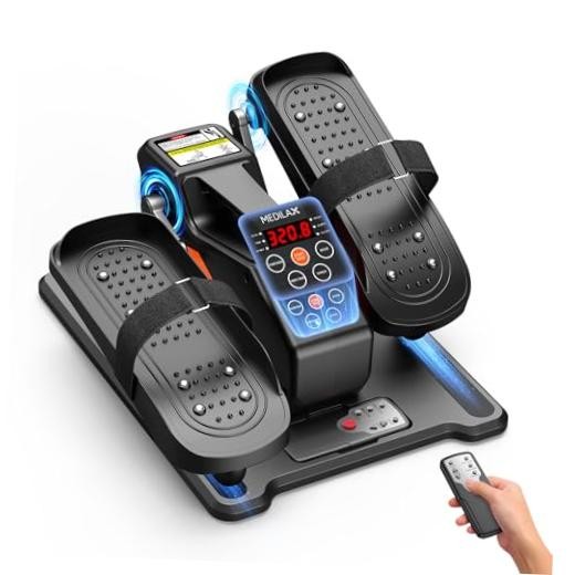Portable Electric Elliptical Exercise Equipment - Under Desk Elliptical Machine