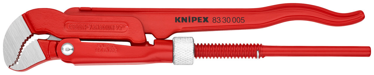 Knipex 83 30 005, 10 1/2" Swedish Pipe Wrench-S-Type