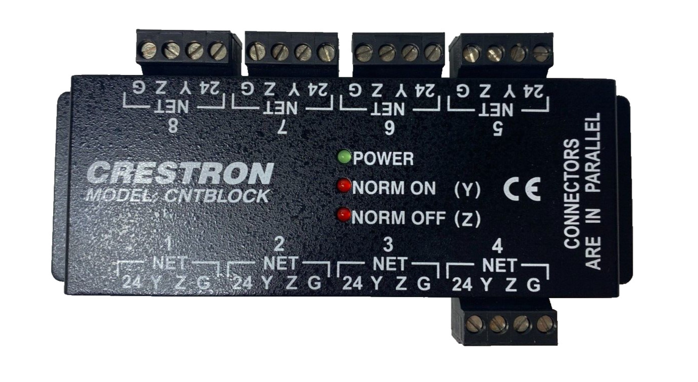 Crestron CNTBLOCK Cresnet Distribution Block with Phoenix Connectors