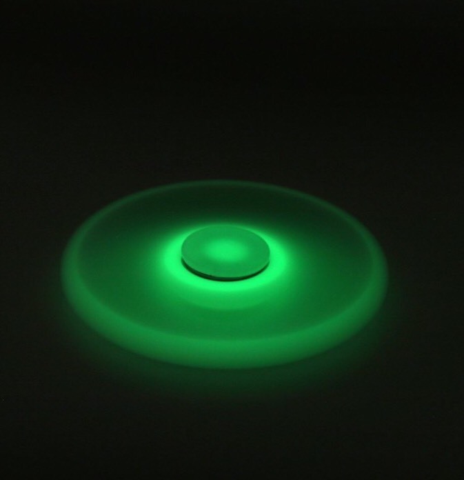Spinner Glow In The Dark White
