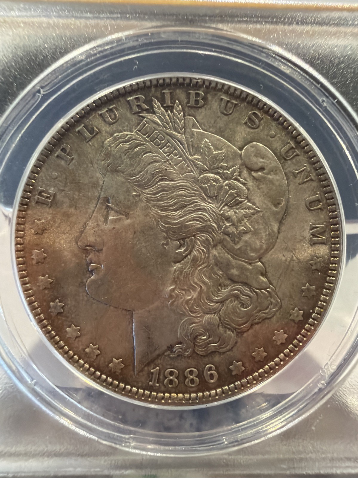 1886 Morgan Silver Dollar ANACS MS62 020639