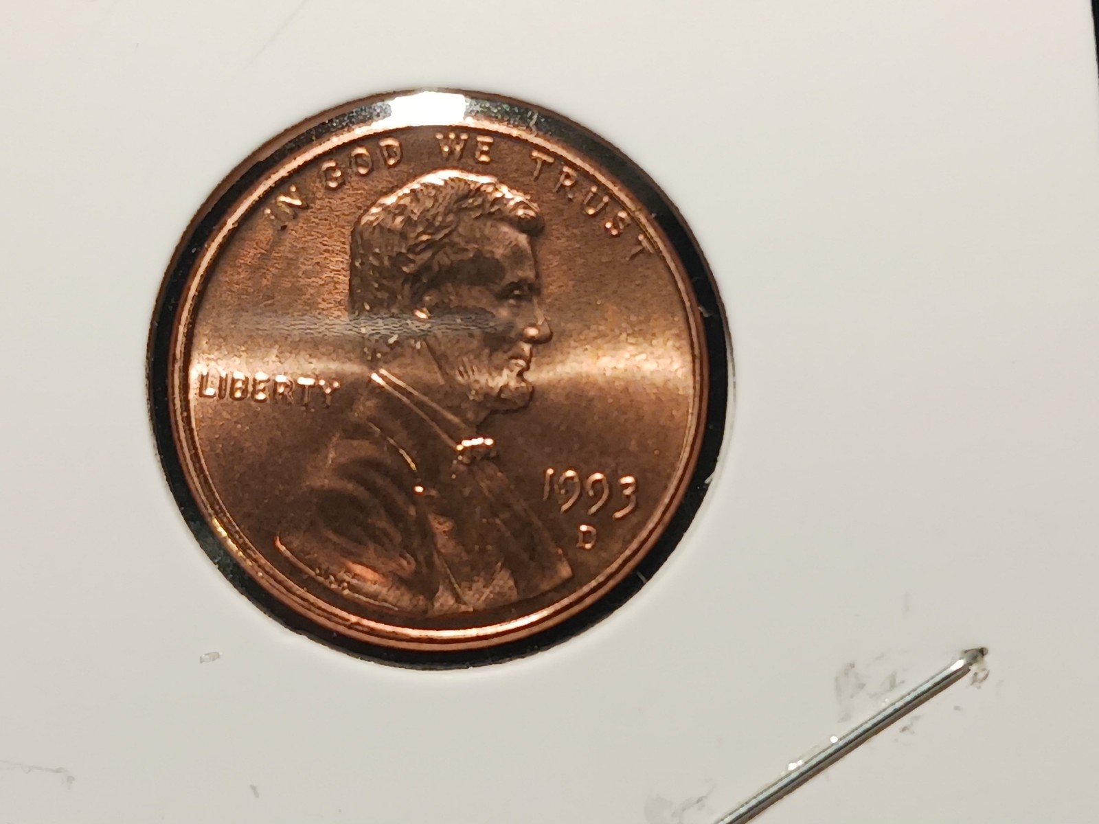 1993 D - Lincoln Cent BU