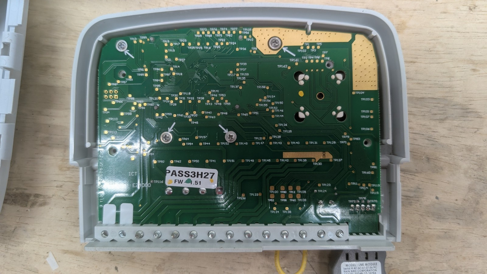 Rain Bird ESP-TM2 6-Station Faceplate Module Panel WITH LNK WiFi Module Bundle