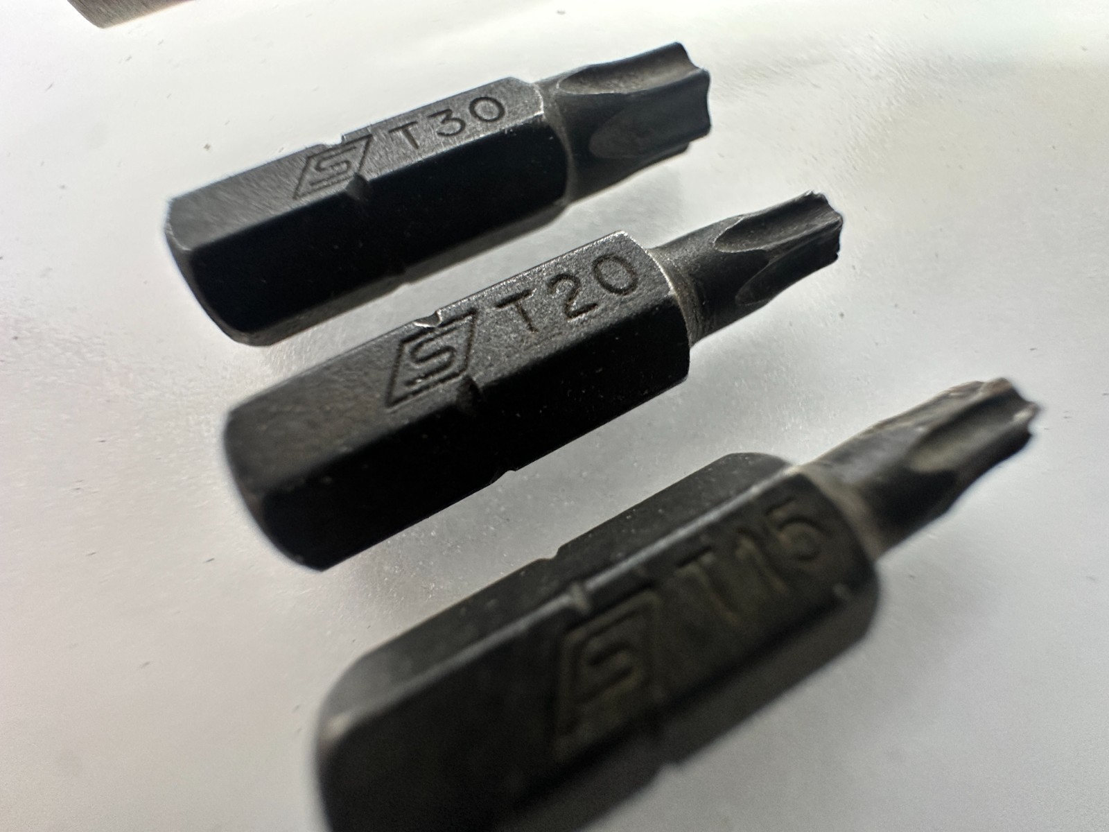 Snap On Tools USA SSTM40A Black Hard Handle Magnetic Screwdriver w/ 3 Torx Bits