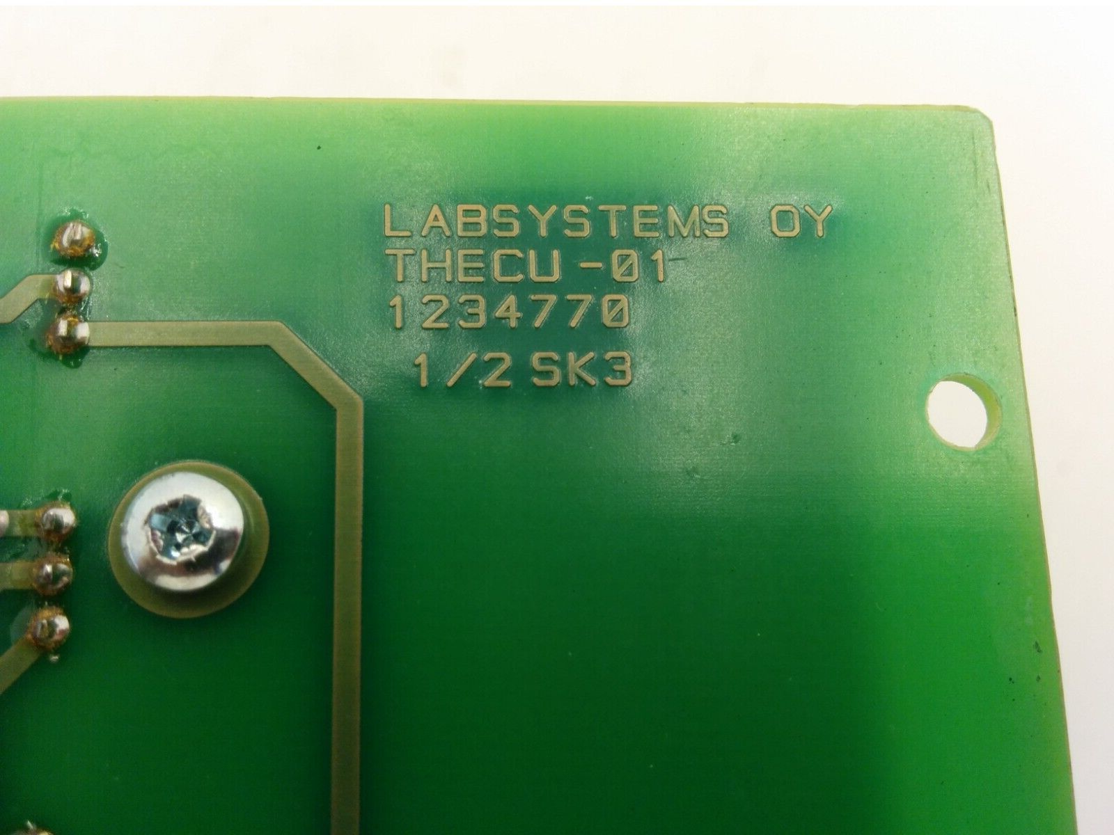 LABSYSTEMS THECU-01 PCB CIRCUIT BOARD, NNB