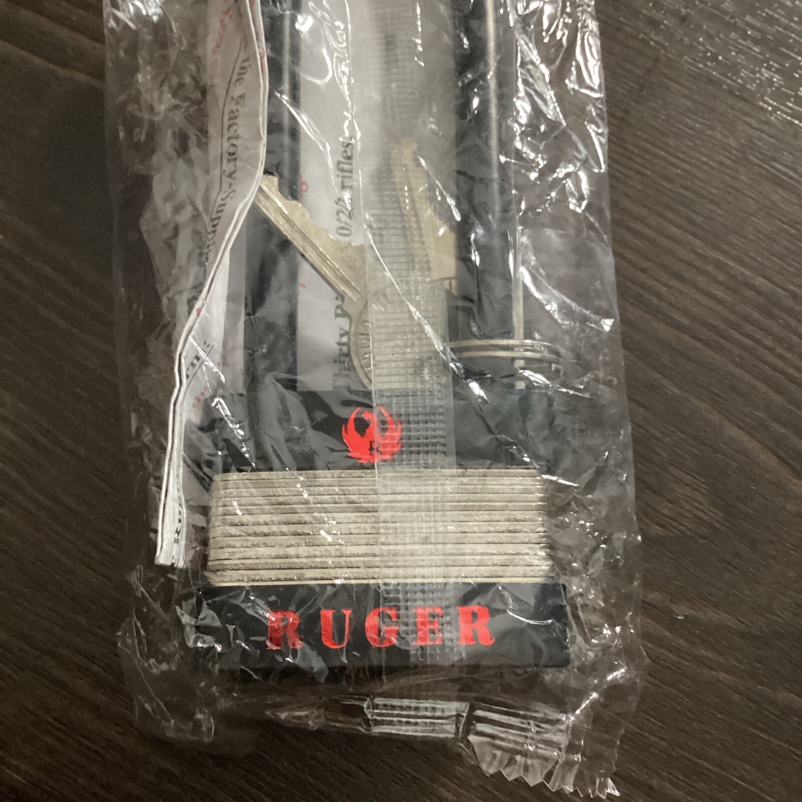 Ruger trigger lock with keys