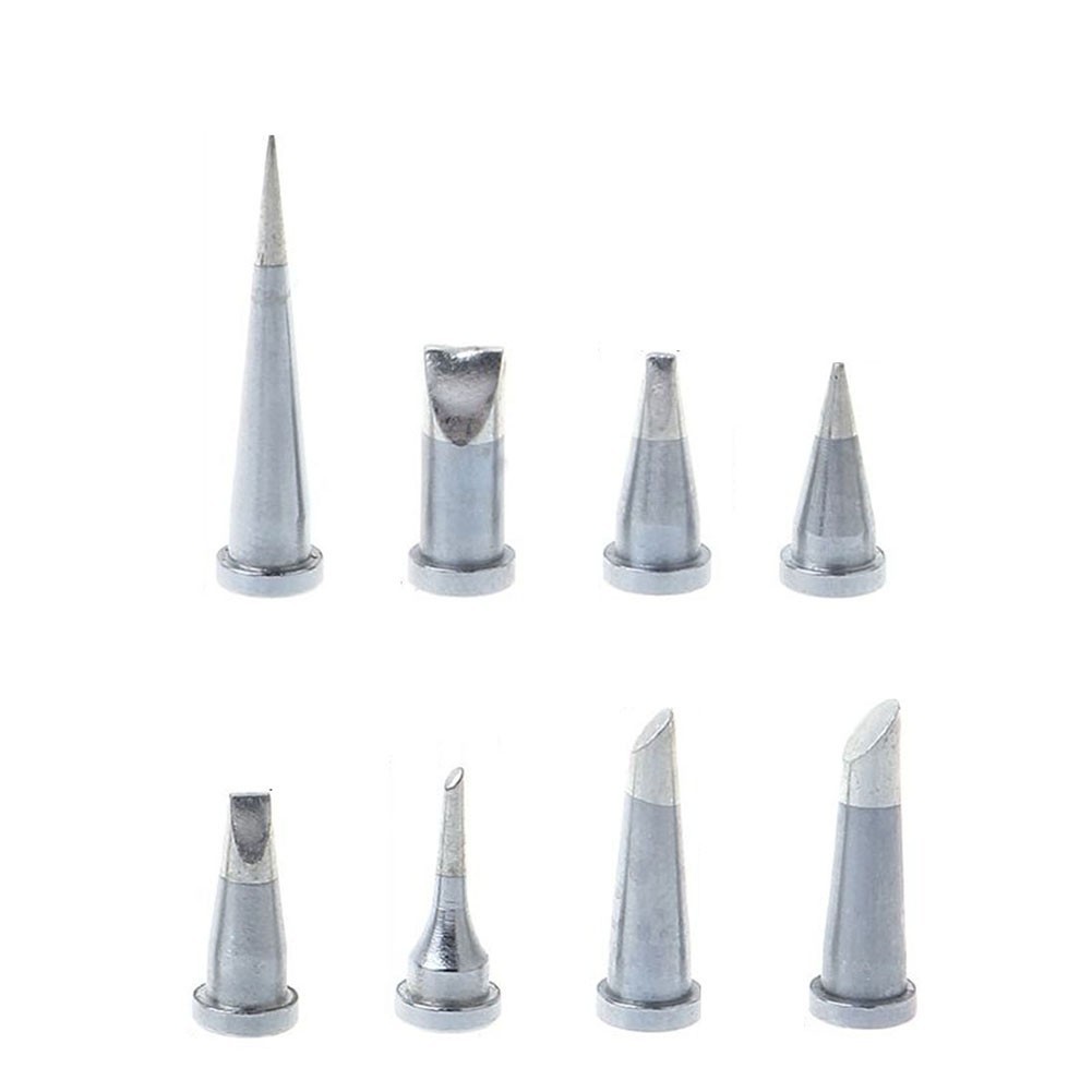 Soldering Iron Tips WSP80 WSD81 Anti-wear Copper Kit Pre-tinned Silver