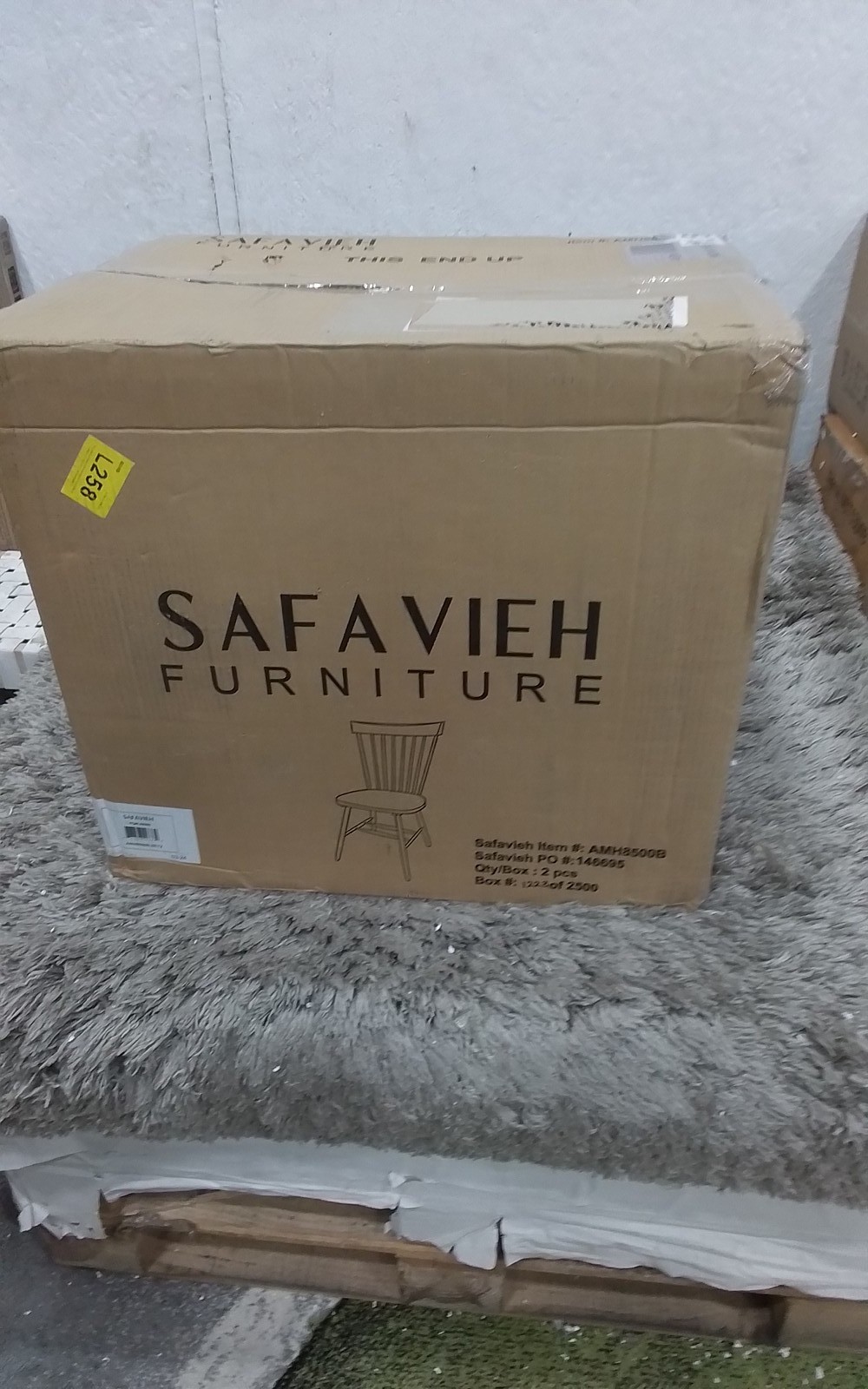 Safavieh PARKER SPINDEL SIDE CHAIR, Reduced Price 2172772642 AMH8500B