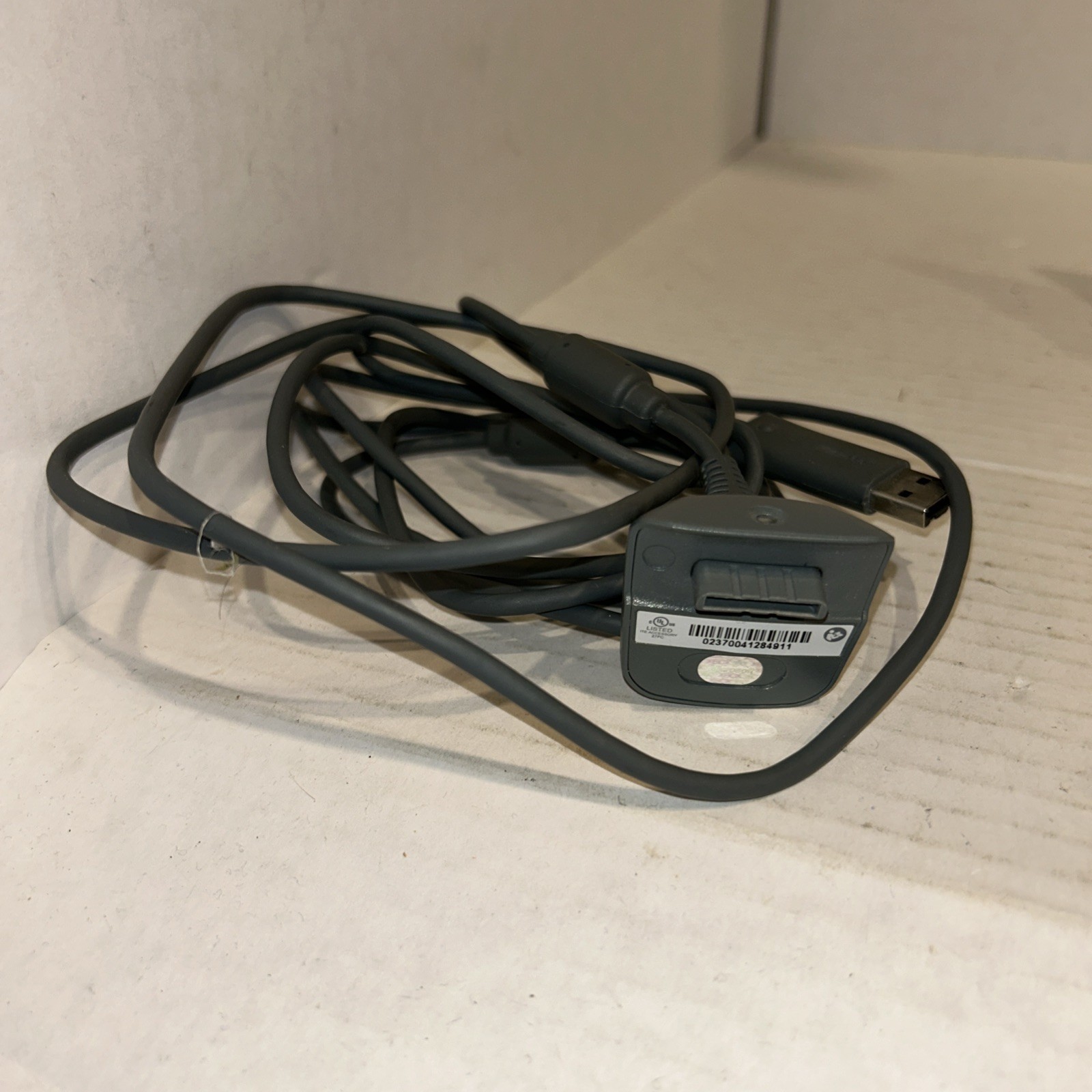 Xbox 360 Play Charge Kit Controller USB Charging Cable Power Cord OEM Dongle D4