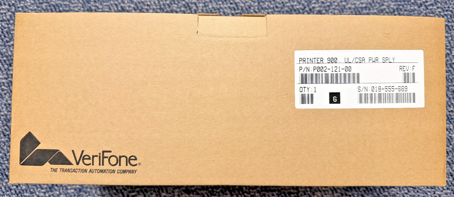 VeriFone Receipt Printer 900 With Power Adapter