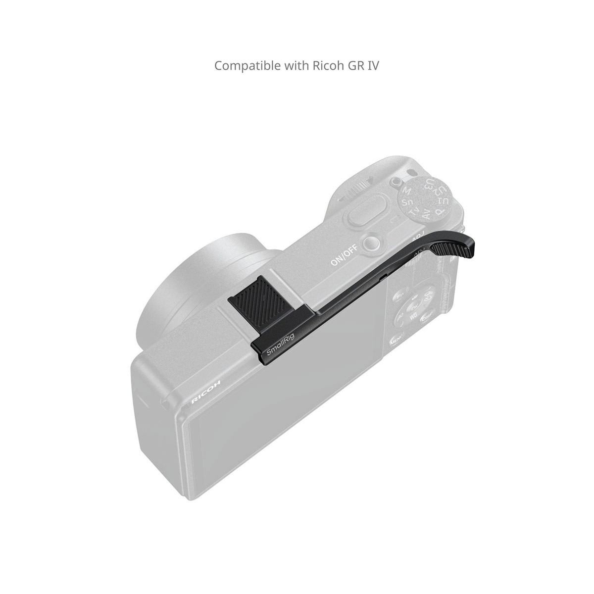 SmallRig Thumb Grip for Ricoh GR IV Camera, Black