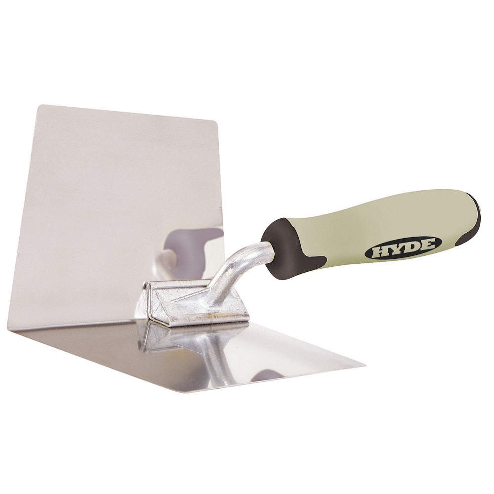 HYDE 09410 Inside Corner Trowel,9 3/4inL,4inW,SS 24Z447