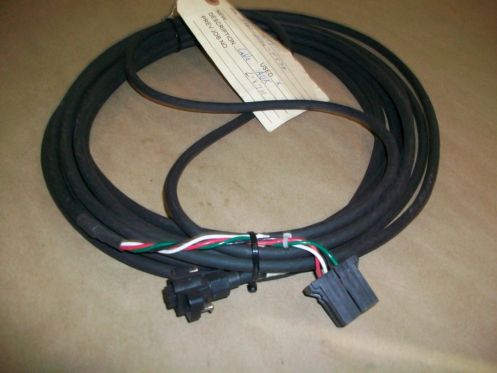 Fanuc Robot Aux Cable A600-2006-T578 USED
