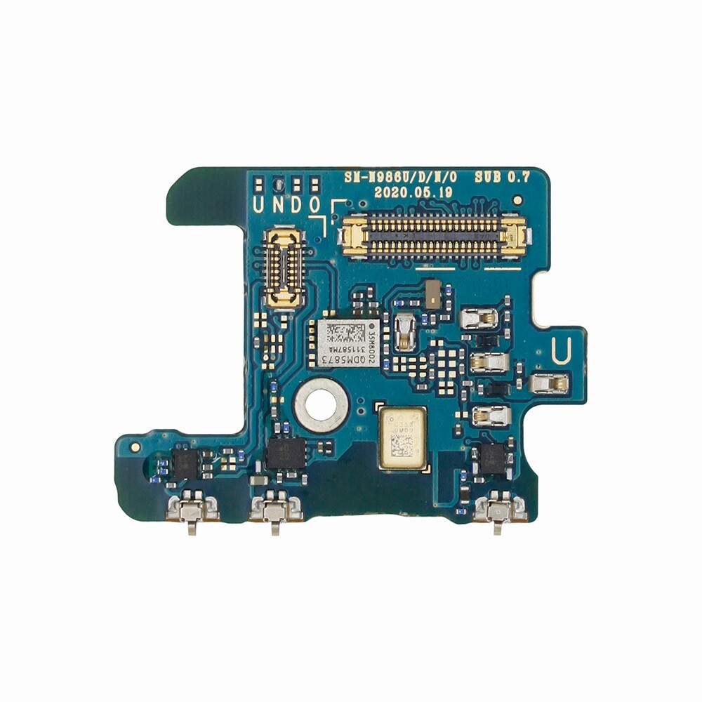 Microphone MIC Board SUB PCB Flex For Samsung Galaxy Note20 Ultra 5G SM-N986U US