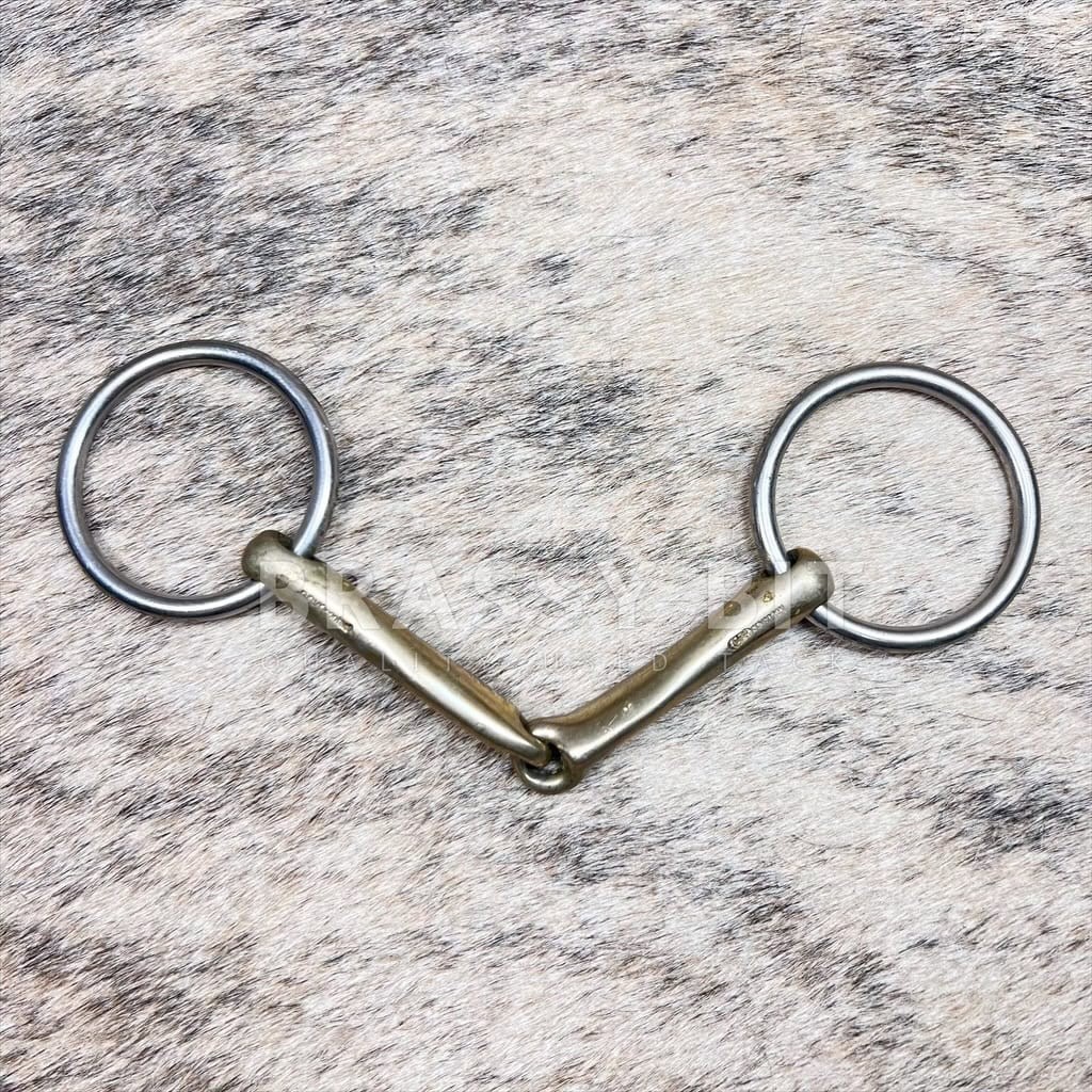 5.25" Herm Sprenger Sensogan NovoContact Bradoon Snaffle