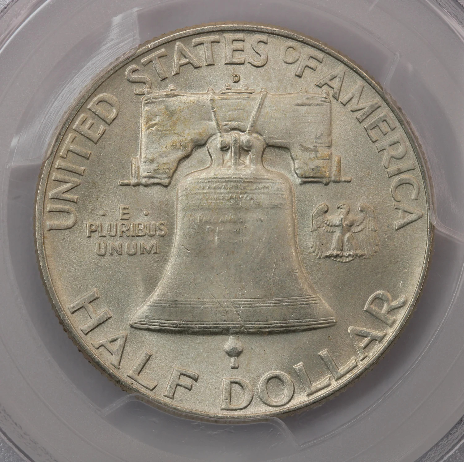 1950-D Franklin Half Dollar PCGS MS65FBL