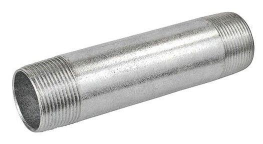 Rigid Galvanized Conduit Nipple 1-1/2" x 4" Electrical Fitting RN 150x400